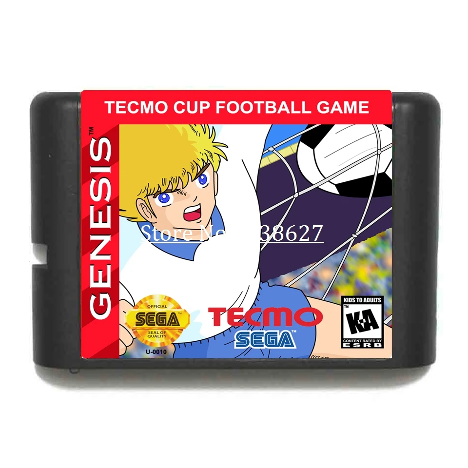 Tecmo Cup Футбол 16Bit игровой Картридж для Sega MegaDrive &amp Genesis системные консоли |