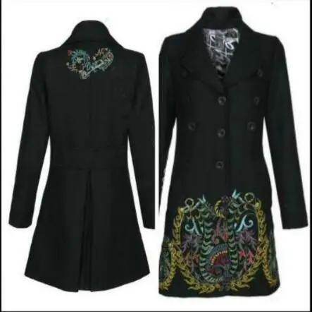 4 DESIGUAL Damen Mantel Jacke цветы дамы пальто куртка разнообразие - Цвет: 4