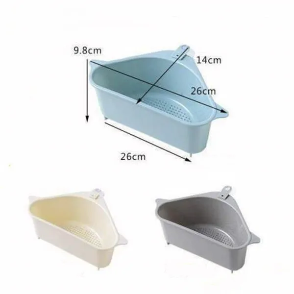 Треугольная раковина сливная полка дренажная стойка многофункциональное