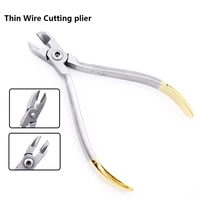 1 pc dental ligature cutter pliers for orthodontic ligature wires and rubber bands dentist instrument stainless steel