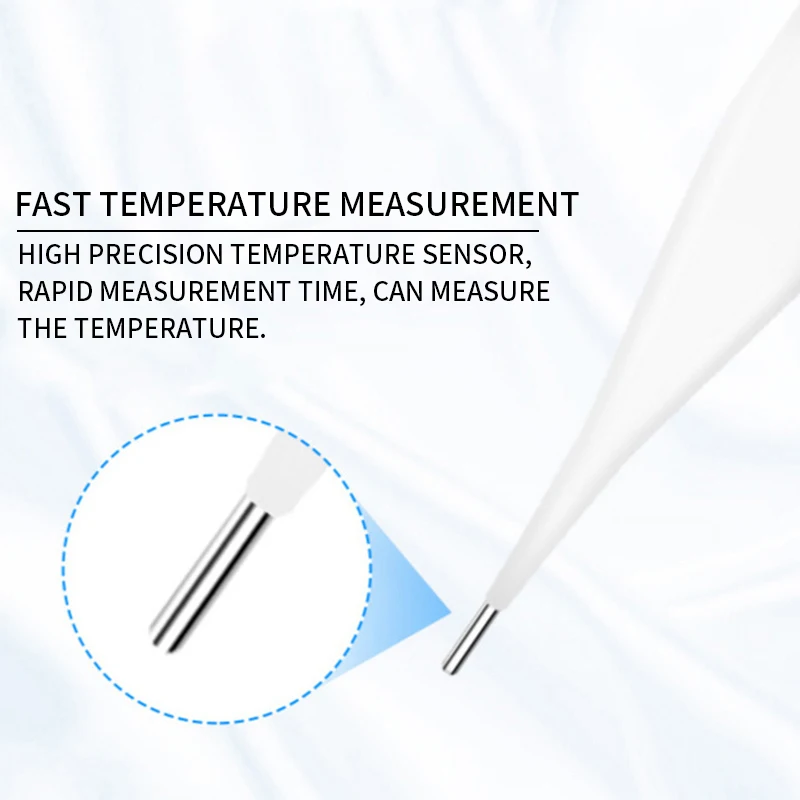 Цифровой ЖК-термометр с подогревом инструменты для измерения температуры тела