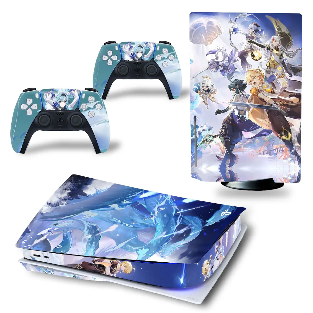 

Мультяшные Стикеры для консоли Playstation 5 и 2 контроллера