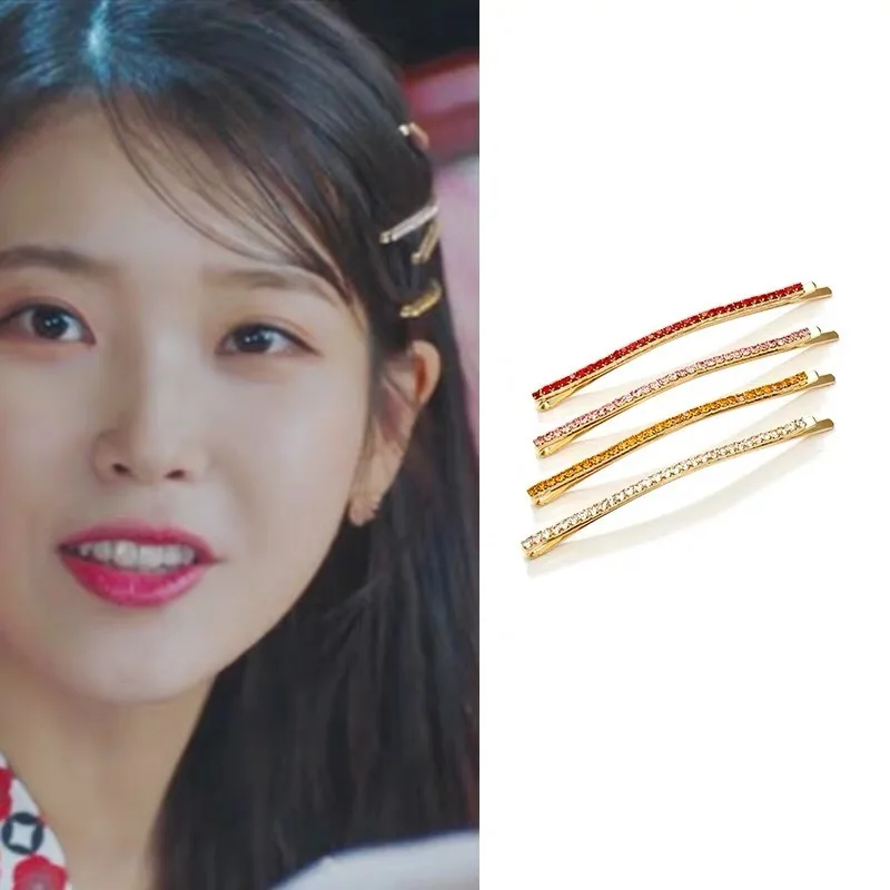 Lee Ji Eun с тем же параграфом золото/серебро/фиолетовый/красный 4 цвета кристалл