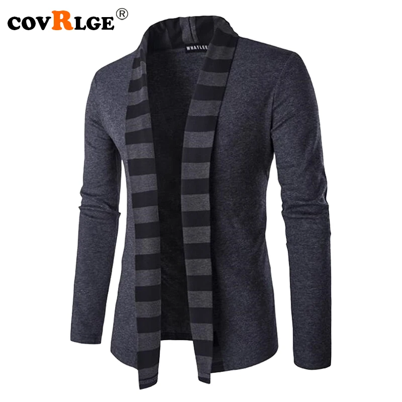 

Covrlge Mens Sweaters Long Sleeve Cardigan Male Pull Style Cardigan Clothings Fashion Casual Men Knitwear Sweater Coats MZL047