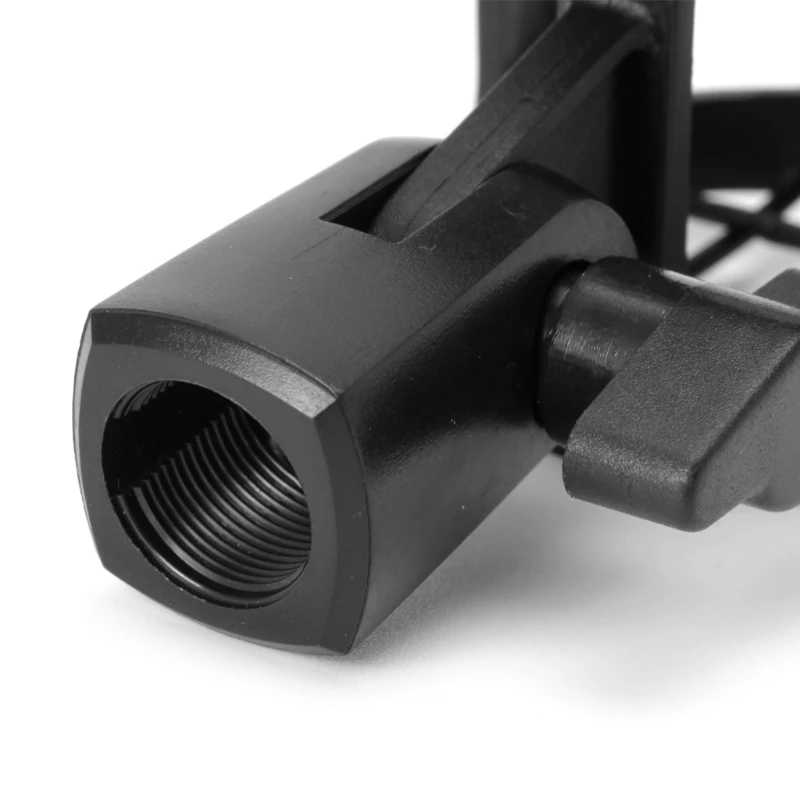 

RipengPI Handheld Microphone Sho and, NB04 Bearable Handheld Condenser Microphone Sho Mount Clip Mic Holder and