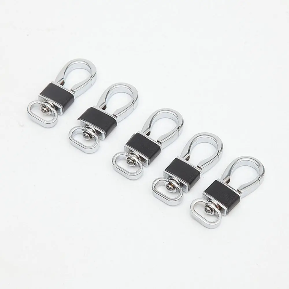 Модный брелок из настоящего металла с подвеской на талии кожаный пряжкой