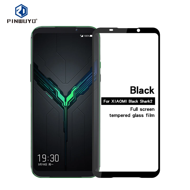 Закаленное стекло для Xiaomi Black Shark 2 полноэкранное закаленное Защита экрана Vidrio