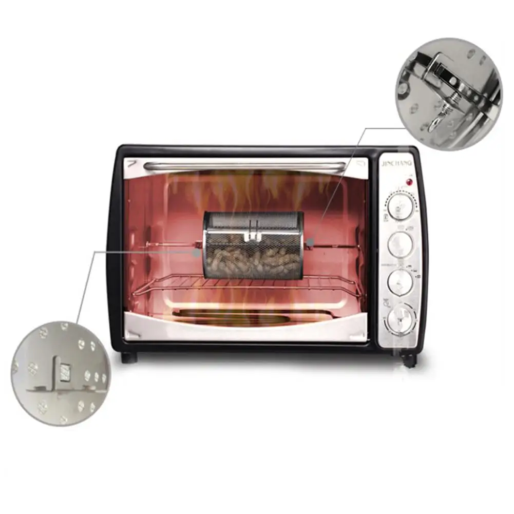 Круглый кухонный инструмент для барбекю приготовления попкорна 20 х11 см | Дом и