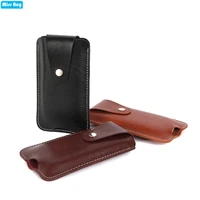 soft leather phone holster mobile phone pouch for iphonesamsungxiaomi case universal outdoor sport phone bag men purse wallet