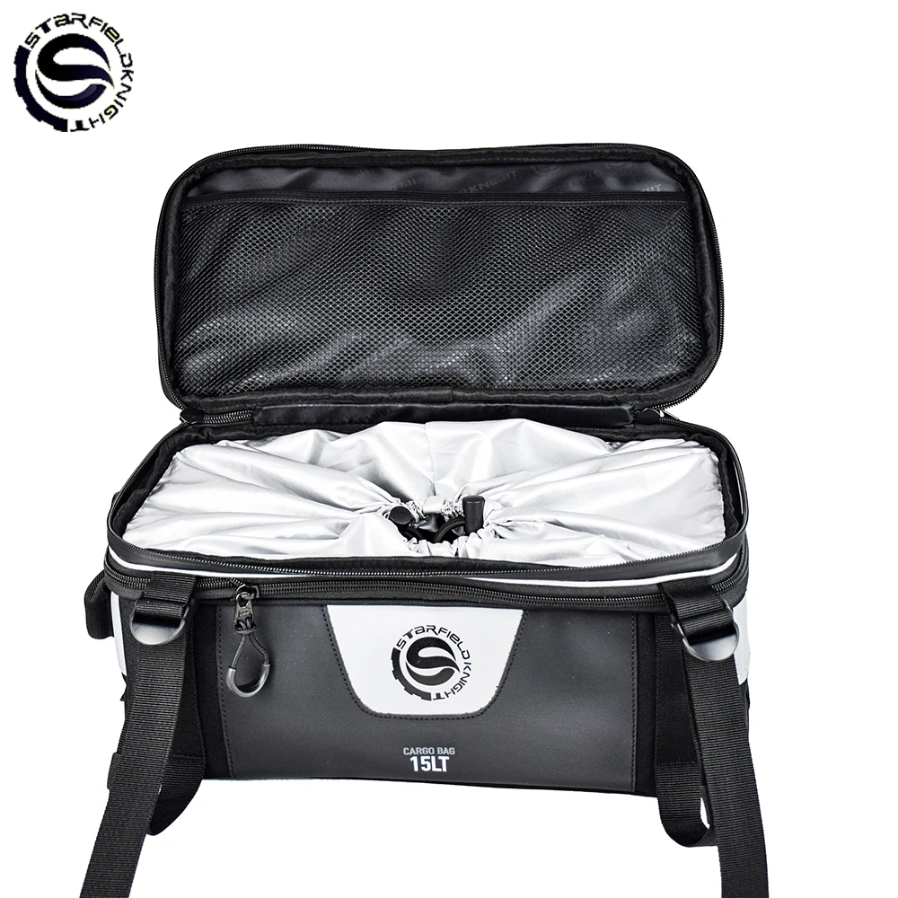 Звезда поле Рыцарь Водонепроницаемый мотоцикл задний посылка сумка мотоциклист