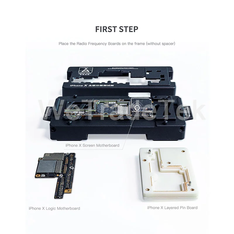 Qianli Mega-idea iPhone X-11ProMax приспособление для материнской платы iSocket Jig логическая плата быстрый тест держатель для ремонта материнской платы