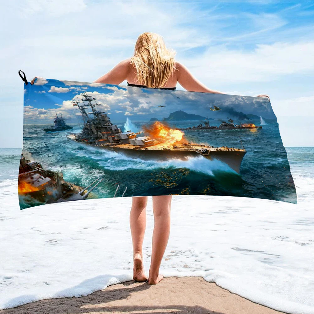 Женское банное полотенце World Of warship пляжное с шелковым принтом длинная юбка