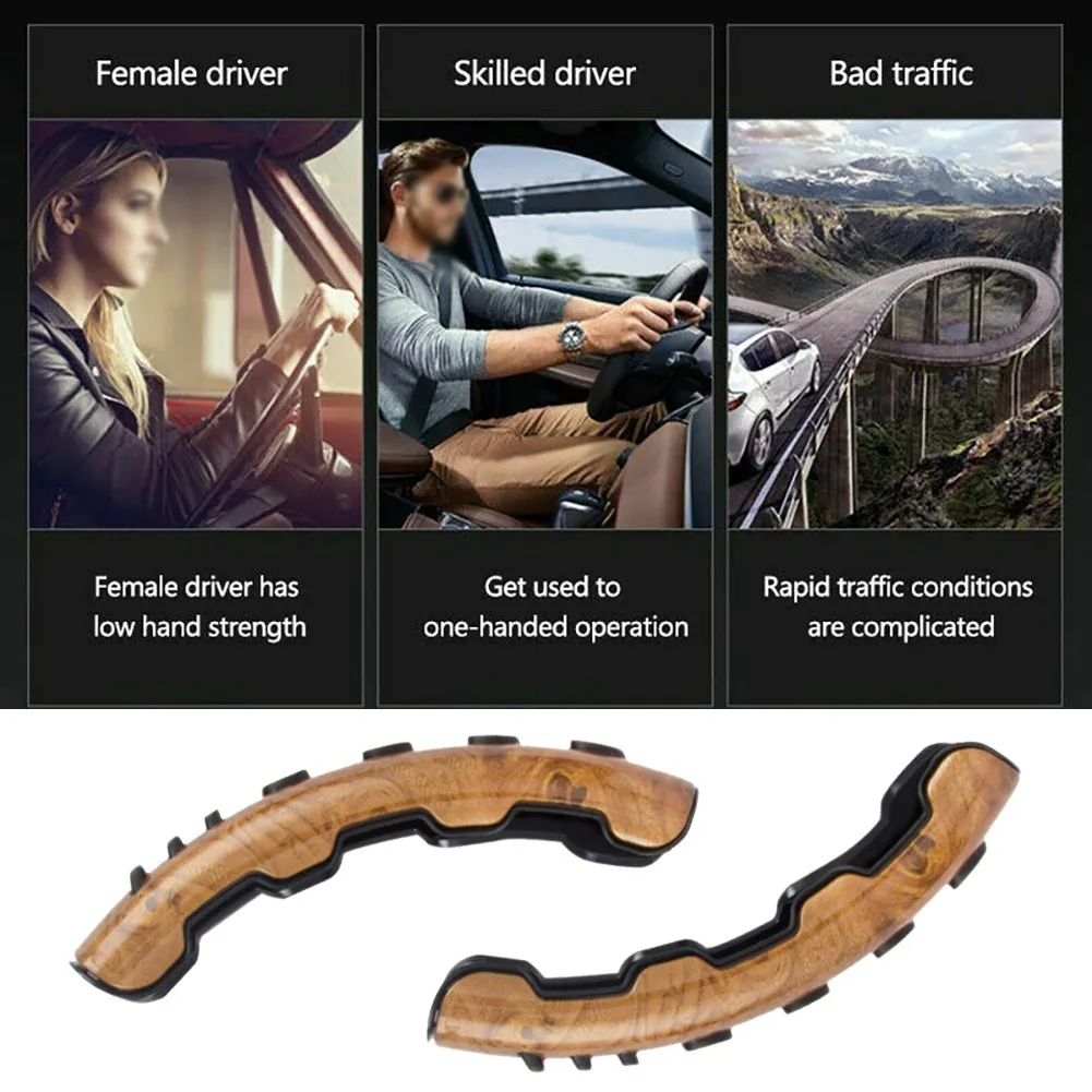 

2 Pcs Steering Wheel Slip Cover Accessories Booster Cover Universal 37-38cm
