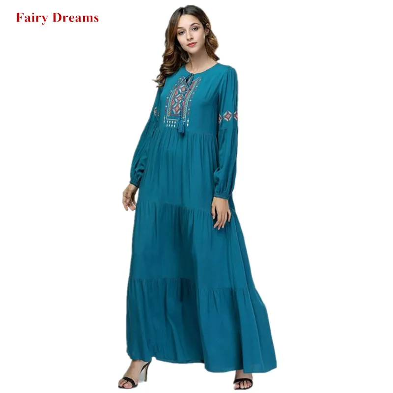 Дубай абаи для женщин Турецкая Турция Бангладеш Кафтан Исламская одежда плюс