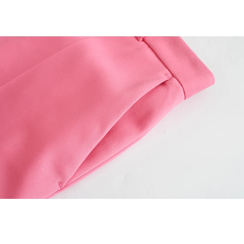 

2020 Autumn Women's Casual Versatile Trousers Fashionable Slim-fitting Trousers Straight Pants In Solid Color