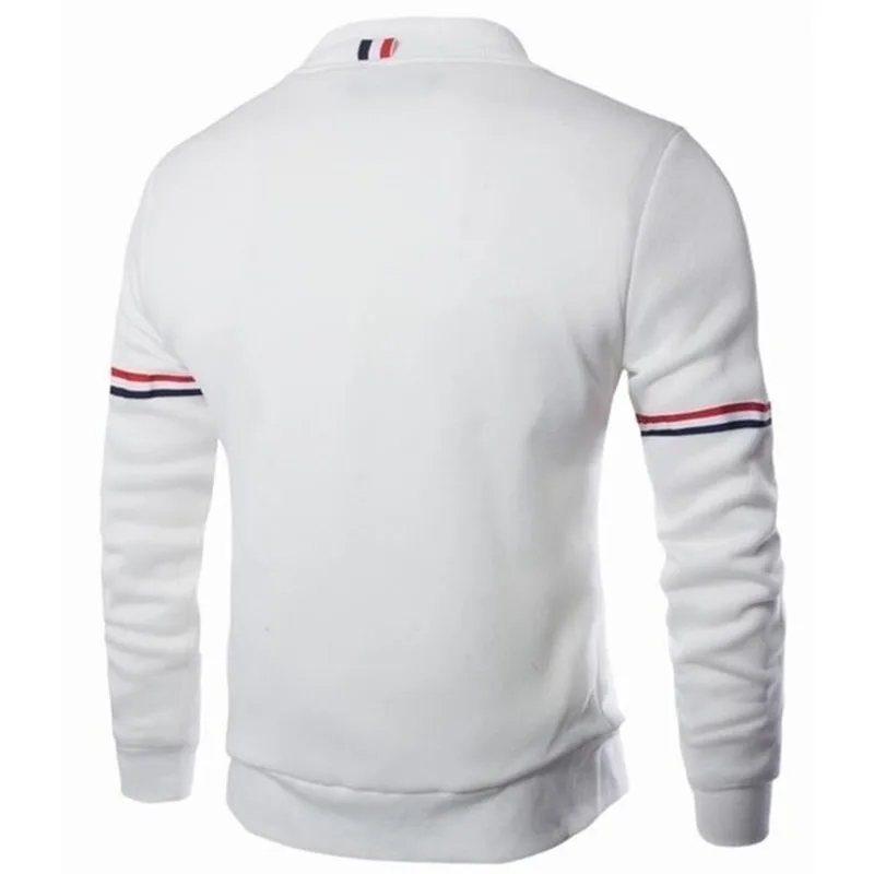 

ZOGAA Jacket Men Spring Autumn New Men's Cardigan Stand Collar Long Sleeve Casual Solid Large Size Fashion All-match Simple Chic