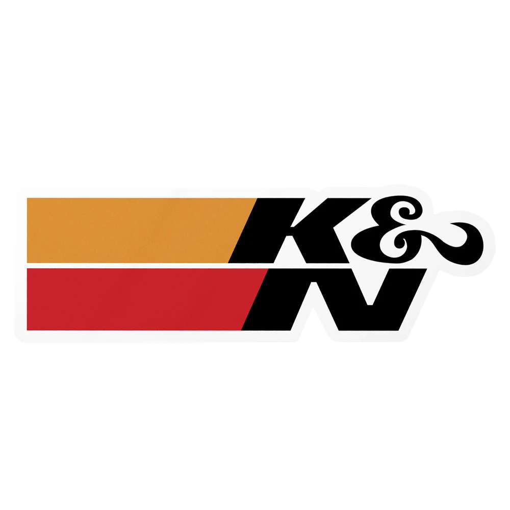 

K&N Filters Decal Sticker Die Cut Car Window Racing Springs Tool Box