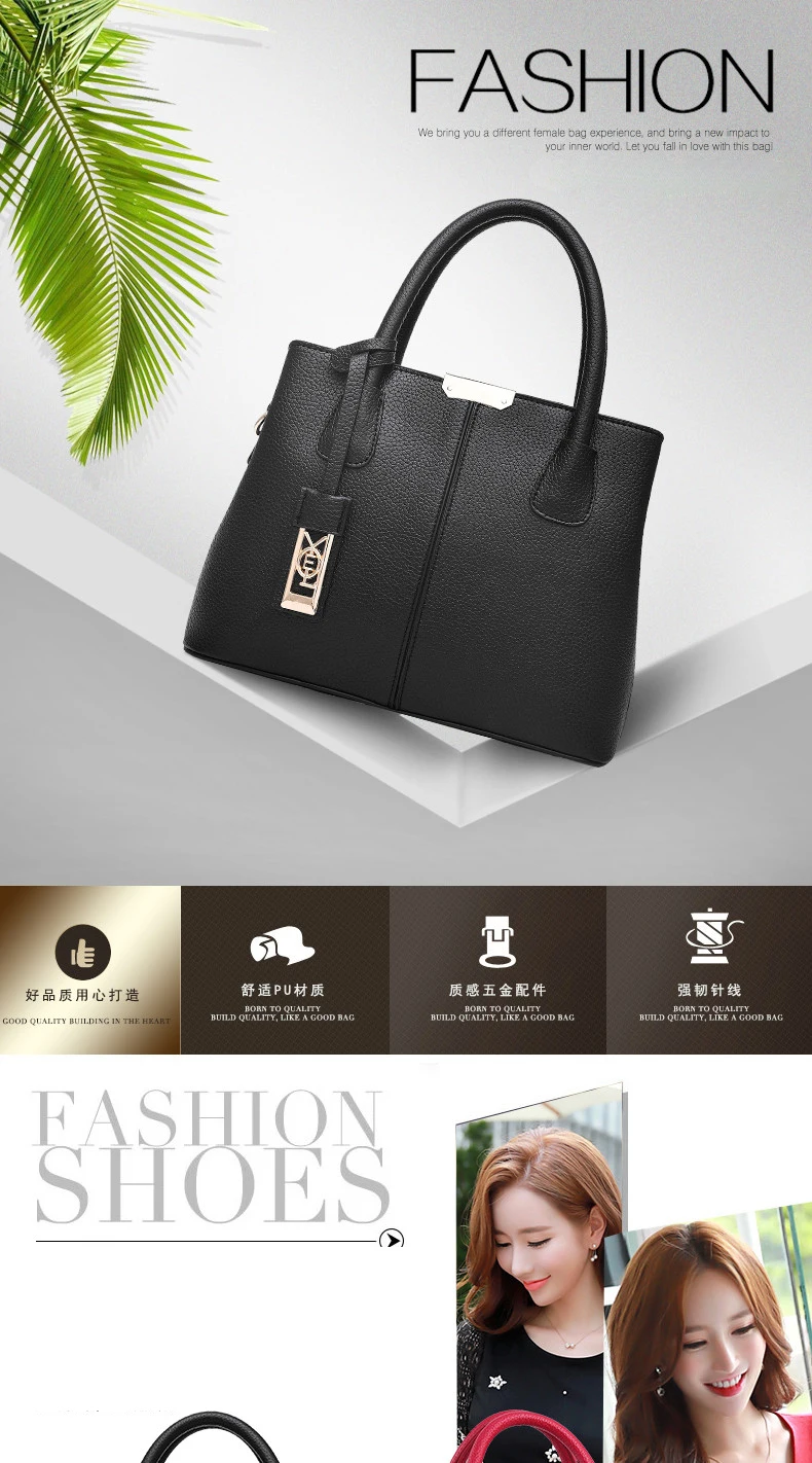 Bolsa feminina роскошные сумки из натуральной кожи для женщин из искусственной кожи сумки от известных дизайнеров; большая сумка на плечо сумка-тоут сумка через плечо в винтажном стиле сцепления мешок Черная кожа сумка