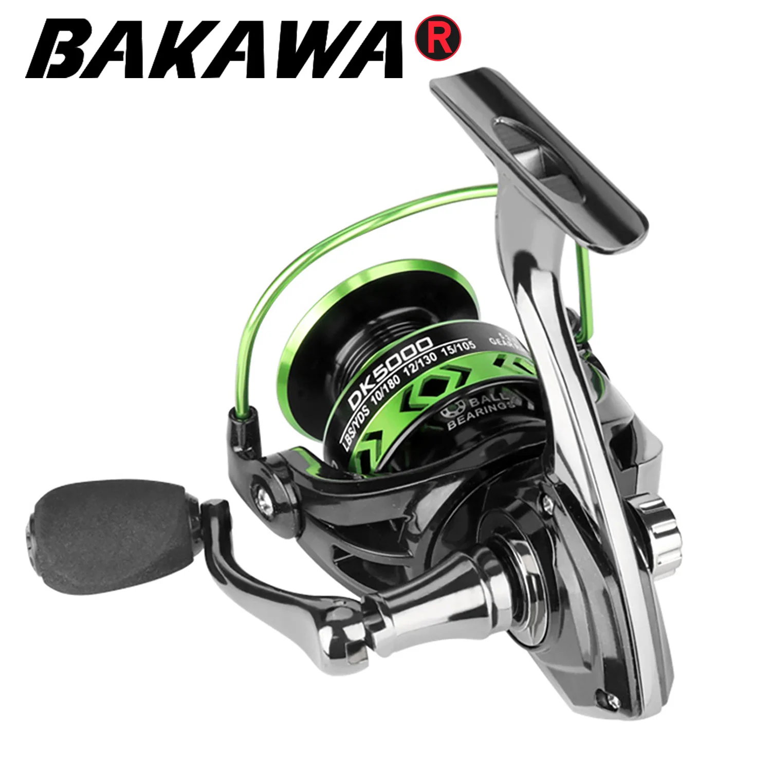 Катушка для спиннинга BAKAWA рыболовная катушка морской и пресной воды полностью