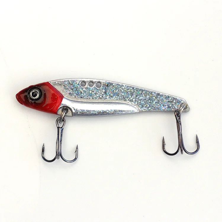 

Metal VIB lure lure fishing gear lure sequins 8g/ 12g vibrating rocking dragon teeth fake fishing lure