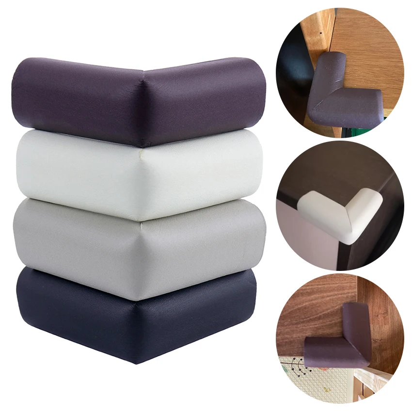 8PCS/Lot Child Baby Safety Corner Furniture Protector Strip Soft Edge Corners Protection Guards Cover Children | Мать и ребенок