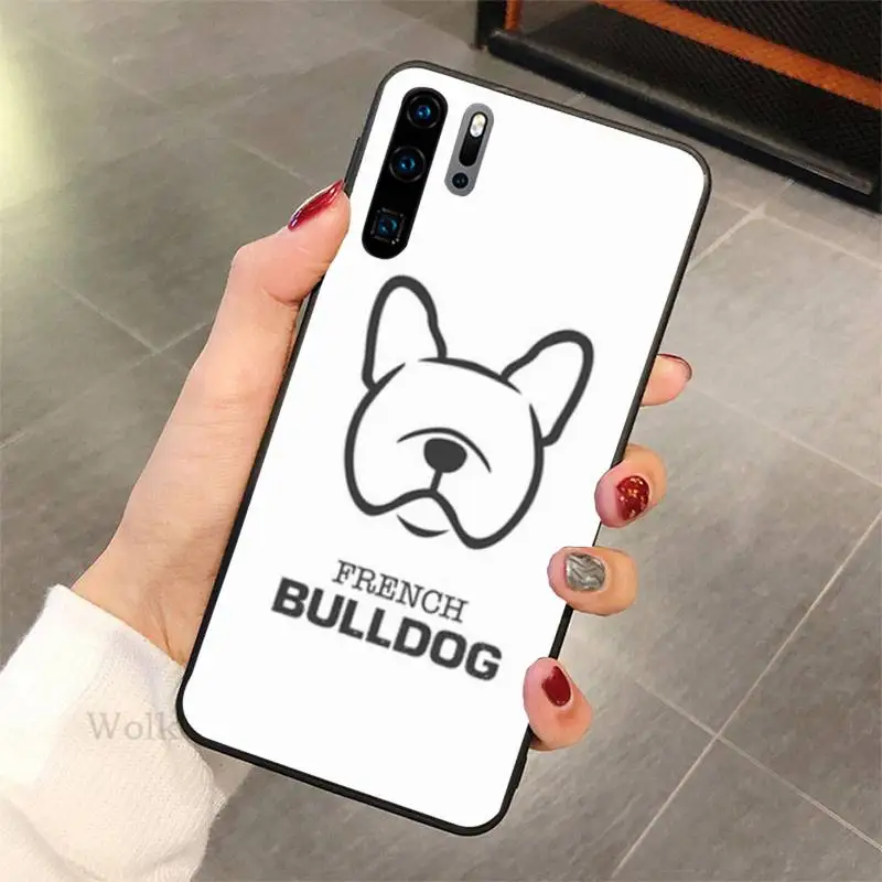 

French Bulldog Phone Case For samsung Galaxy J6 7 8 note 5 7 8 9 10 20 lite plus pro nax fundas cover