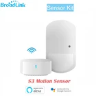 Broadlink умная домашняя система безопасности с датчиком S3 Hbu, магнитная анти-металлическая анти-родиевая сигнализация, датчик датчика, Werken Met Alexa Google