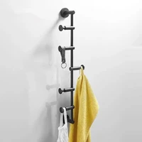 goldblack brass tower hanger dress hook coat hanger wall hooks for bag cap home office rack rock bedroom cloth holder