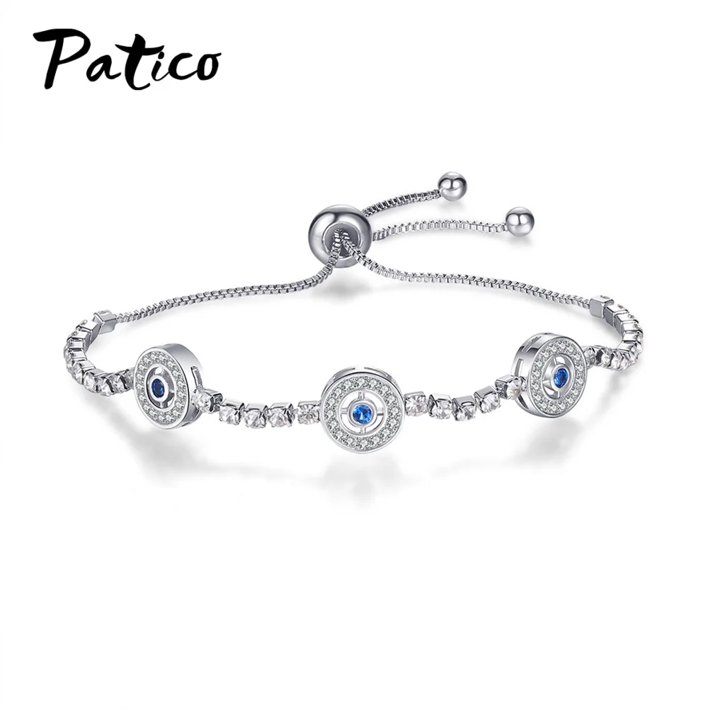 Новое поступление браслеты с подвесками и кристаллами для женщин геометрический