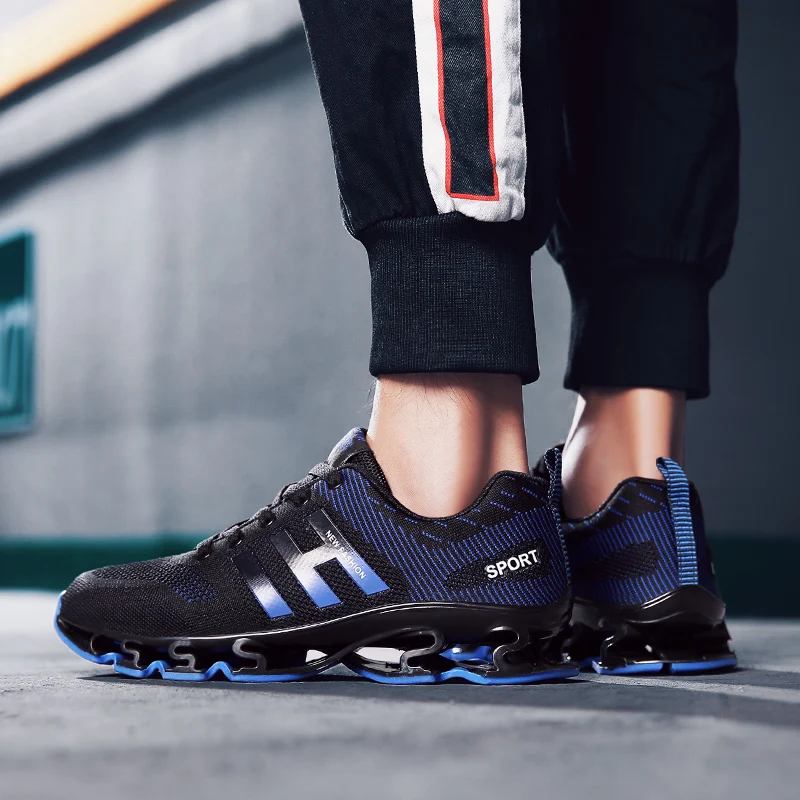 Мужские кроссовки для бега Нескользящие ходьбы большой размер 39 47|Беговая обувь|