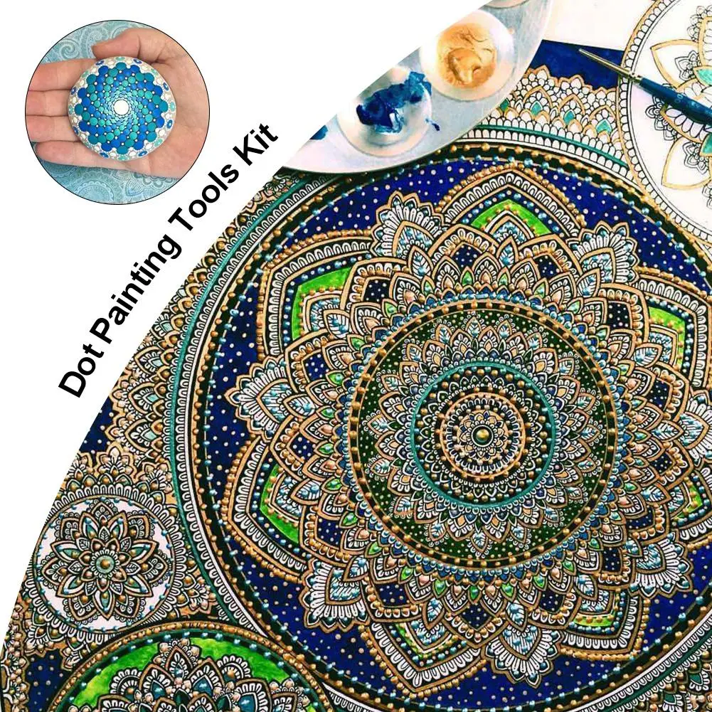 Набор инструментов сделай сам поднос для рисования в виде ручки посуда нейл арта