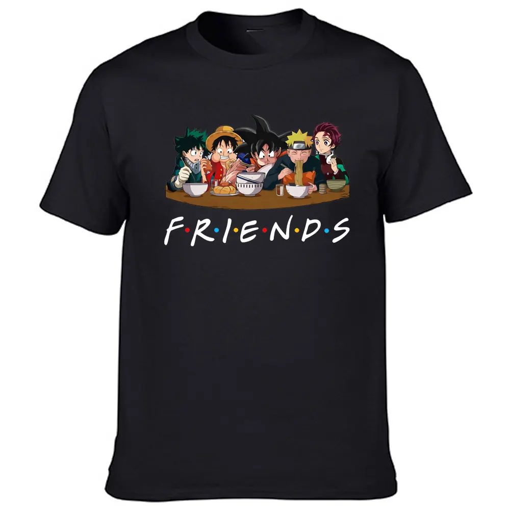 

2 to 14 Years kids T-shirt Anime My Hero Academia 3D Printed Demon Slayer/Monkey D Luffy Friends Short Sleeve TShirt Boys Tops