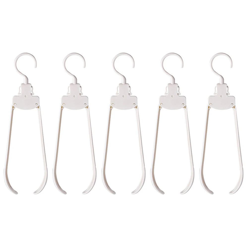 5 шт. нескользящая вешалка для белья дома одежды сушки органайзер на широком