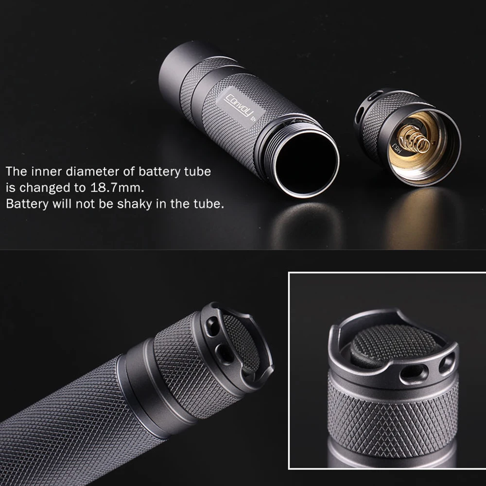 Светодиодный вспышка светильник s фонарь конвой S2 + серый EDC светодиодный