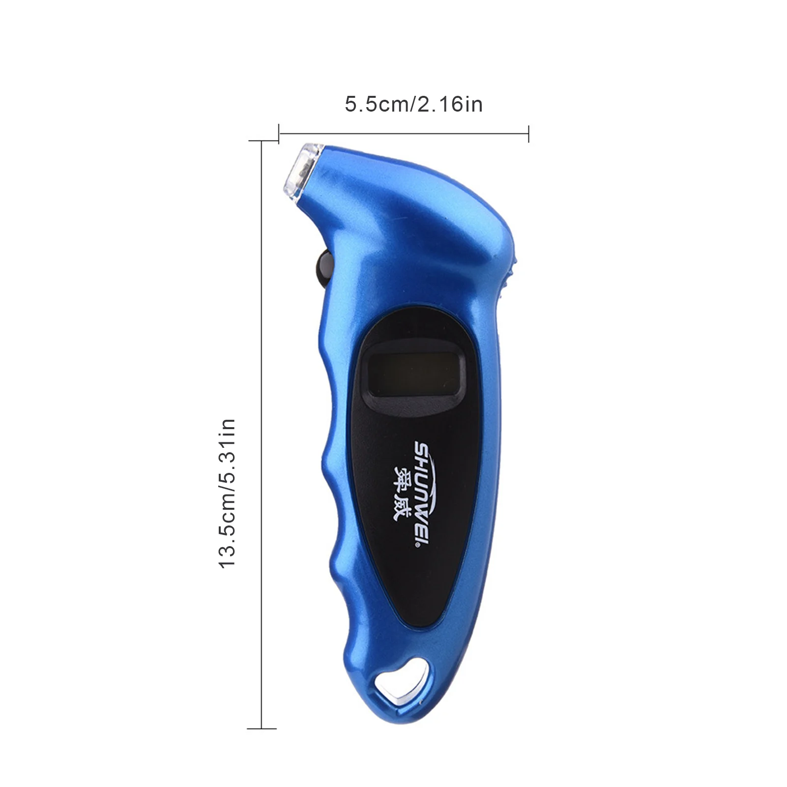 

Digital Tire Pressure Gauge High-precision Deflated Tire Pressure Gauge For Vehicles With Backlight LCD Car Truck Accessories