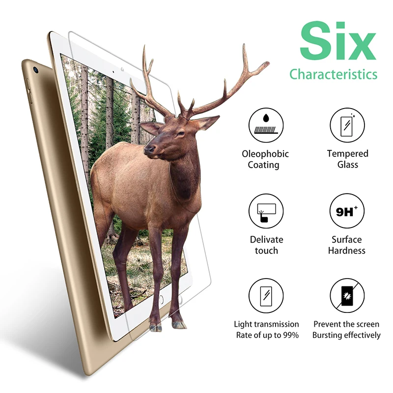 Для 2019 2020 iPad 10 2 Pro 11 Air 3 10.5 Защита экрана из закаленного стекла для 9 7 4 5 6 8th Mini |