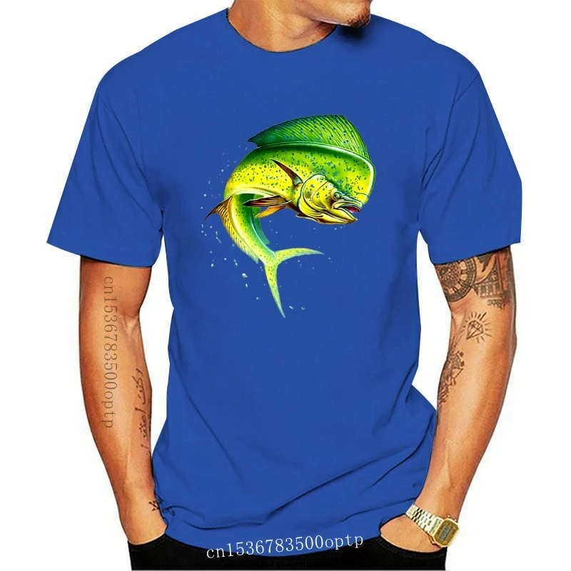 

New Dolphin Fish Mahi Mahi Profile T-Shirt