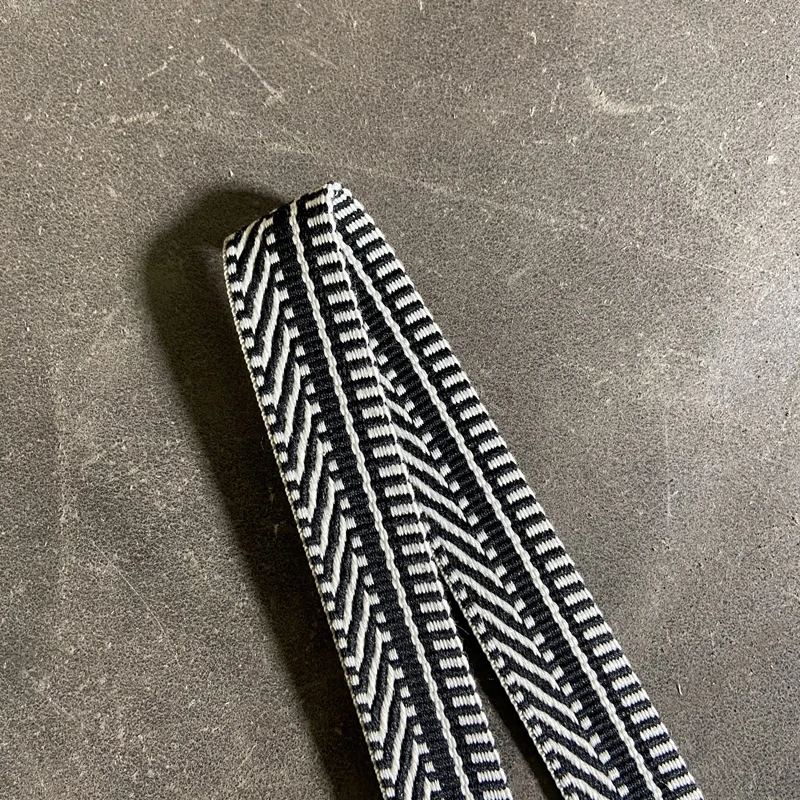 Custom Evelyn Bag With Shoulder Strap Color Woven Canvas Shoulder Strap All-match Leather Diagonal Bag Strap Accessories