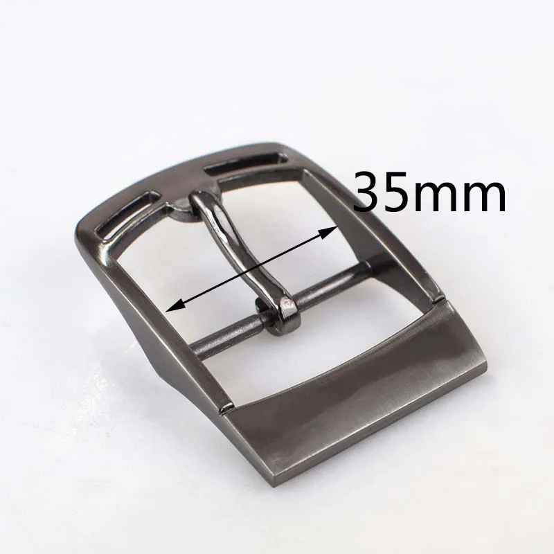 2/5 шт 35 мм модная пряжка для ремня мужчин металлическая джинсов пряжки пояса 33 34