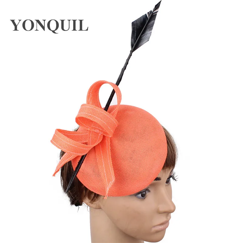 

Elegent Ladies Fashion Hair Fascinators Wedding Accessories Party Hat Women Hair Clips Headwear Hoops Feather Hair Accessories