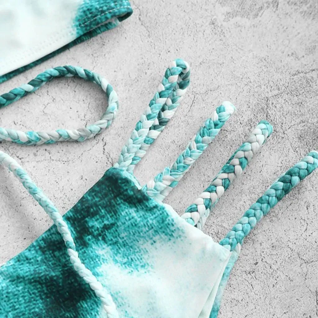 

Sexy High Waist Bikinis New Print Swimwear Women Swimsuit Female Bathing Suits Beach Wear Two Piece Biquini Maillot De Bain