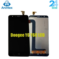 for doogee y6 y6c mobile phone lcd display tp touch screen digitizer assembly tools 5 5 1280x720 repair partstools in stock