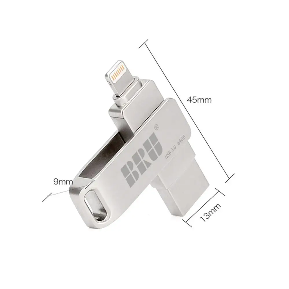 usb флешка юсб флешки для iphone ipad 3 0 карта памяти 32 гб 64 2 в 1 ручка накопитель внешних