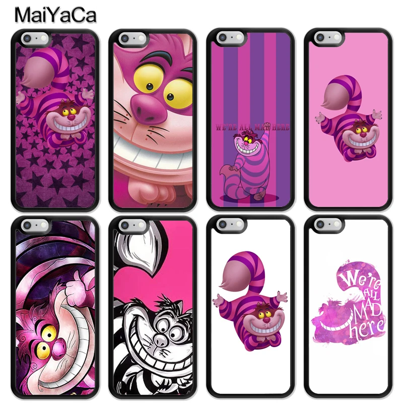 Чехол для телефона MaiYaCa Alice in Wonderland Cheshire Cats для iphone 11 Pro MAX X XR XS MAX 6 6S 7 8 Plus 5 5S TPU