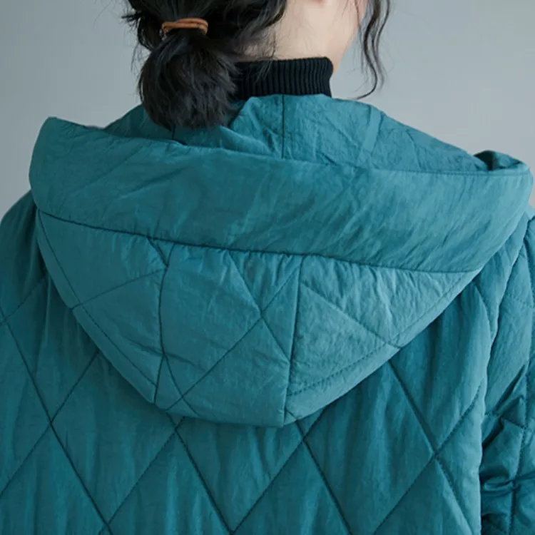 

edition han of fat MM cotton-padded clothes loose big yards thickening three-dimensional pockets cotton-padded jacket