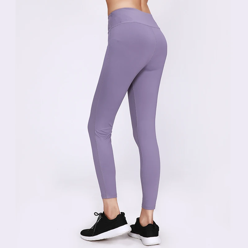 Женские Штаны Для Йоги эластичные спортивные Леггинсы для фитнеса облегающие