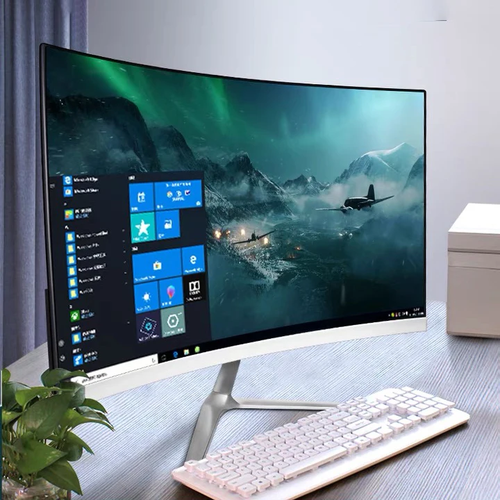 

Изогнутый игровой монитор 4K, 32 дюйма, HDMI, Fhd, 144 Гц