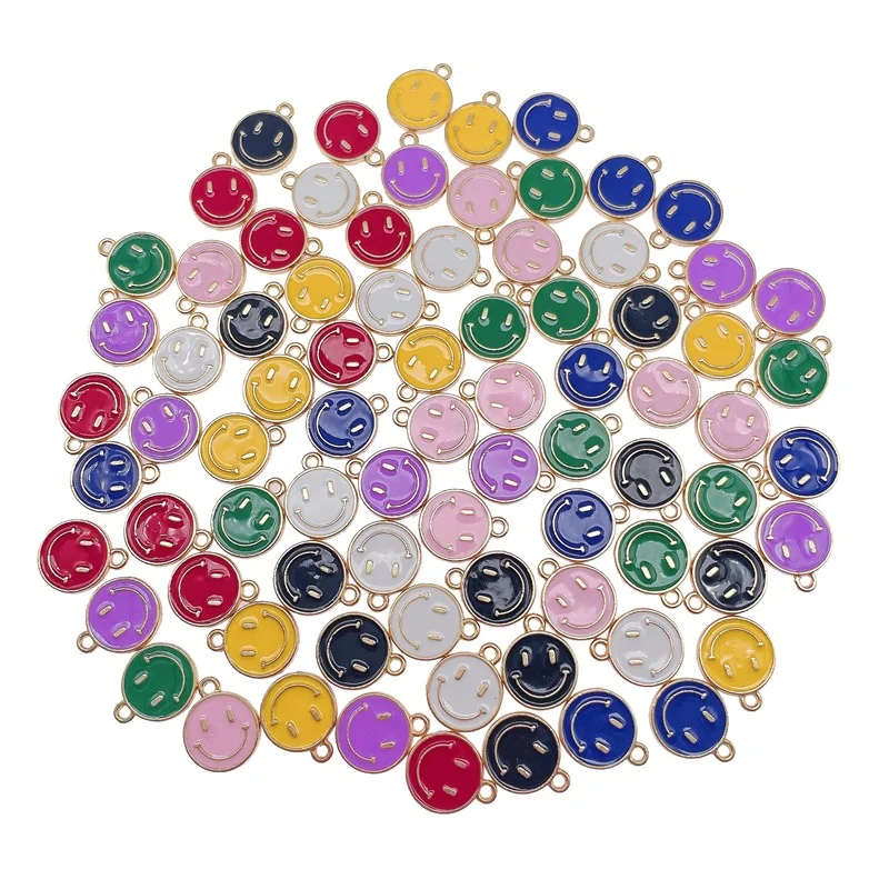 

Новый Шарм-смайлик из сплава, очарование изготовления ювелирных изделий своими руками