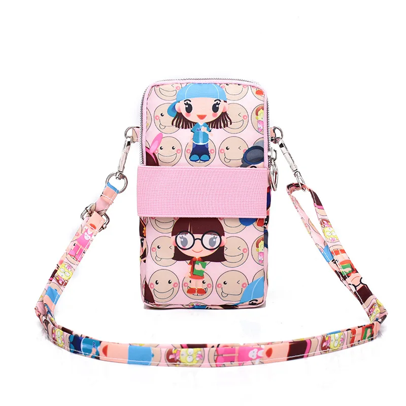 Мультяшная сумка для телефона iPhone 11 Pro Max 4 5 6 7 8 Plus X Xr XS чехол кошелек поясные сумки