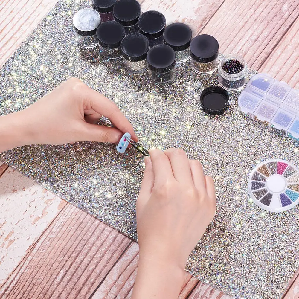 Маникюрный коврик для ногтей Аксессуары маникюра стразы из смолы стола